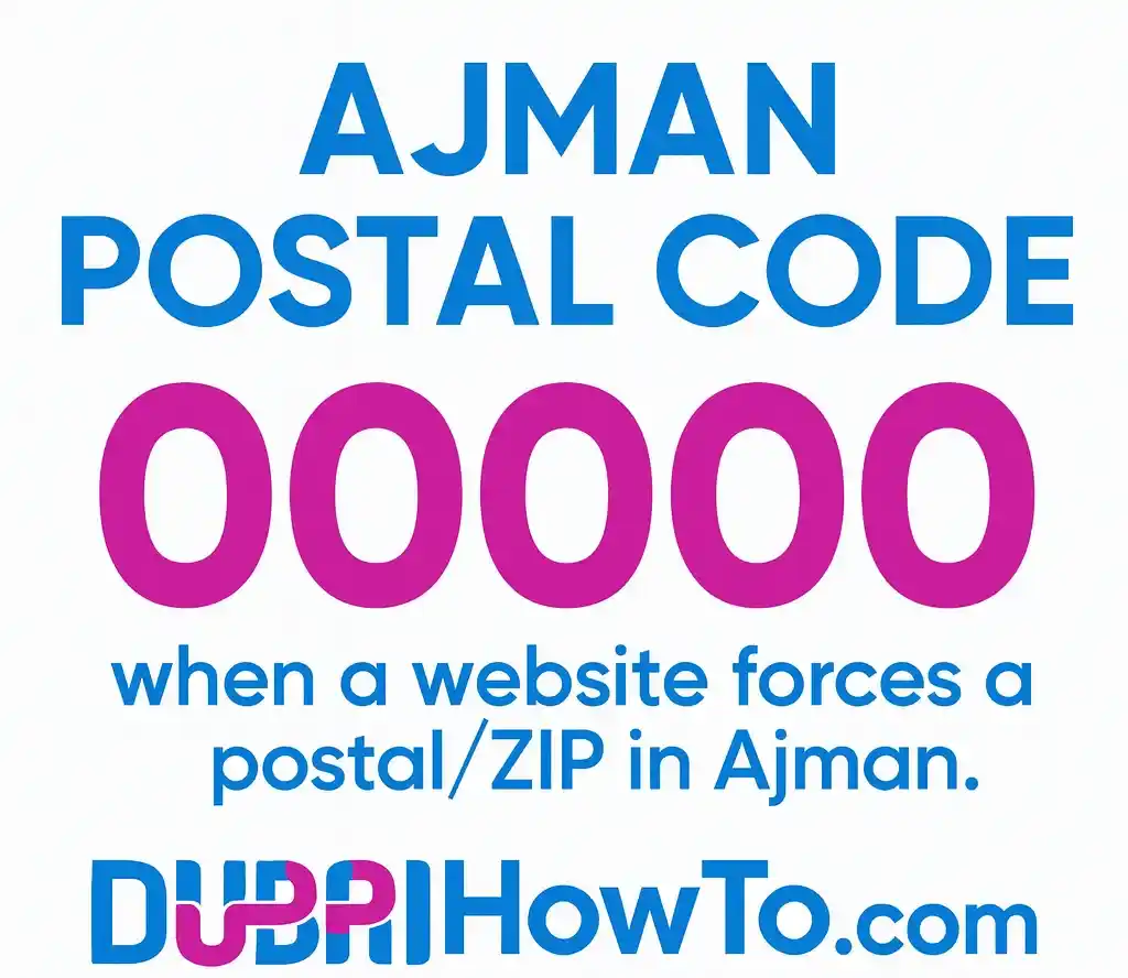 Ajman Postal Code_1