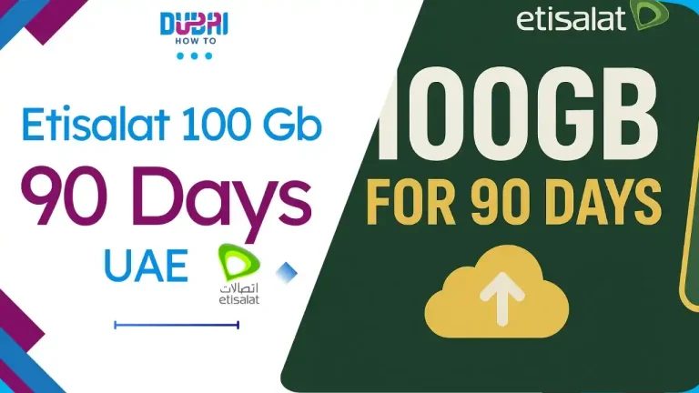 Etisalat 100 Gb for 90 Days Package
