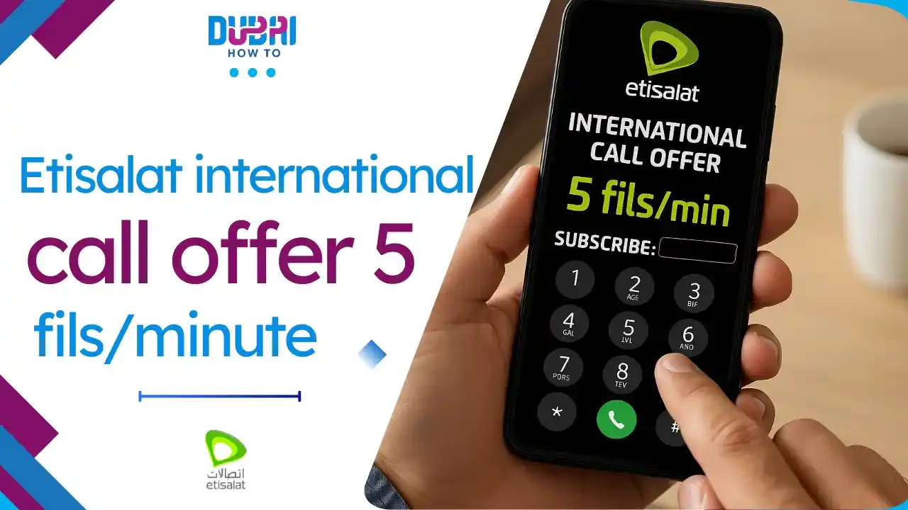 Etisalat international call offer 5 fils per minute