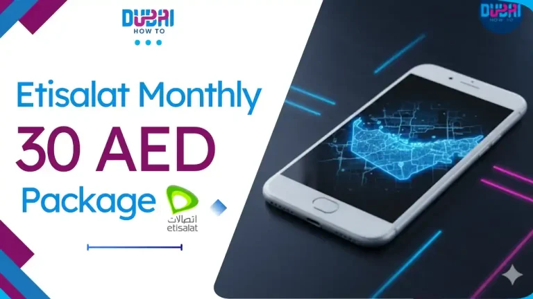 Etisalat monthly data package 30 AED 30 GB