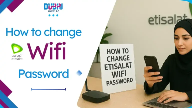 How to Change Etisalat WiFi Password