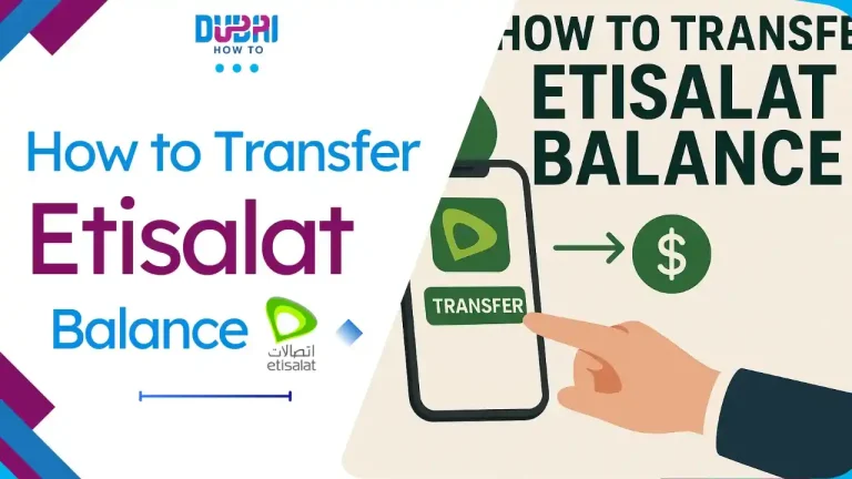 How to Transfer Etisalat Balance