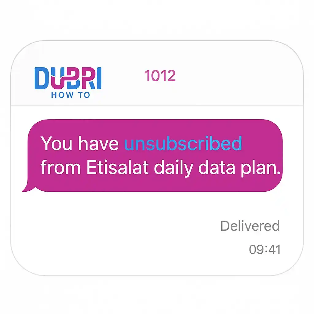 How to Unsubscribe Etisalat Daily Data Plan_3