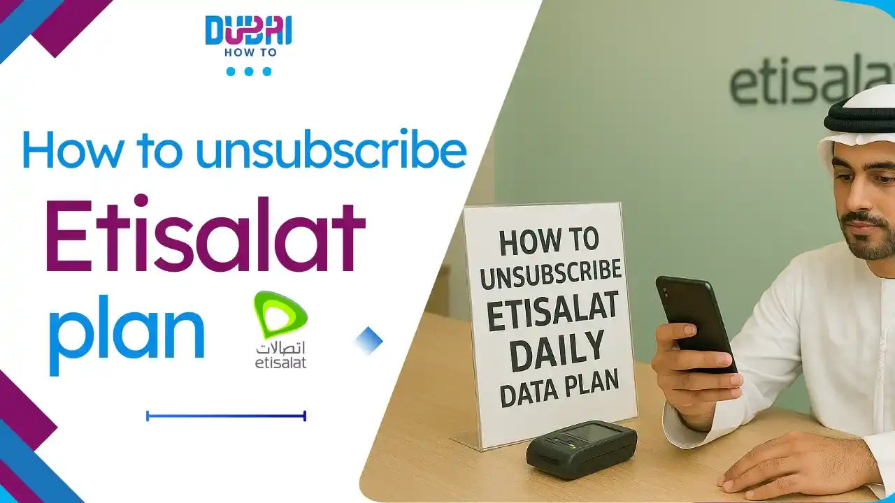 How to Unsubscribe Etisalat daily data plan