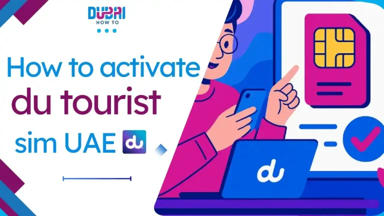 How to activate du tourist SIM in UAE