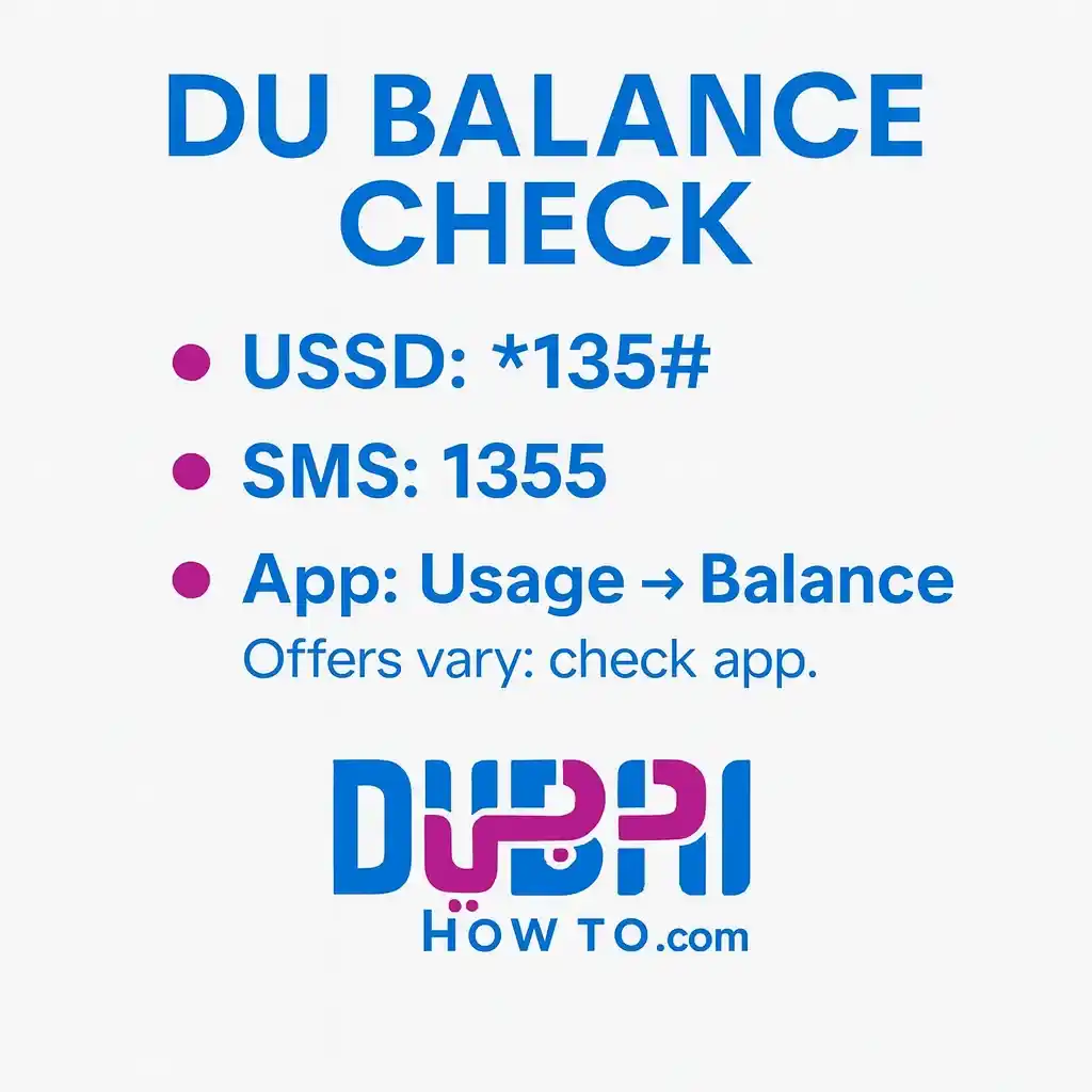 How to check du balance in UAE_1