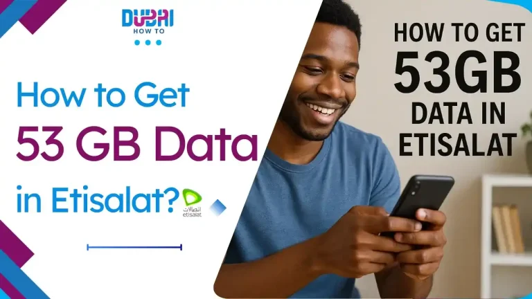 How to get 53gb data in Etisalat