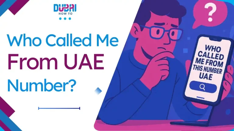 who called me from this number uae