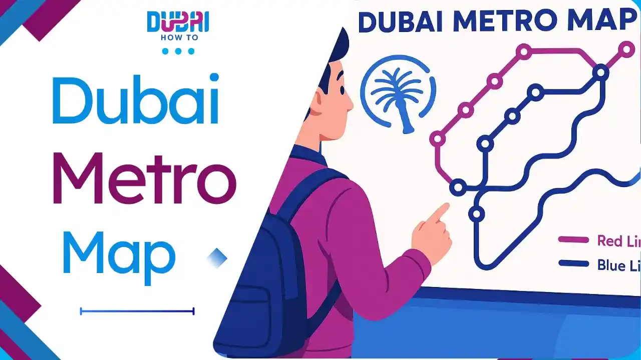 Dubai Metro Map