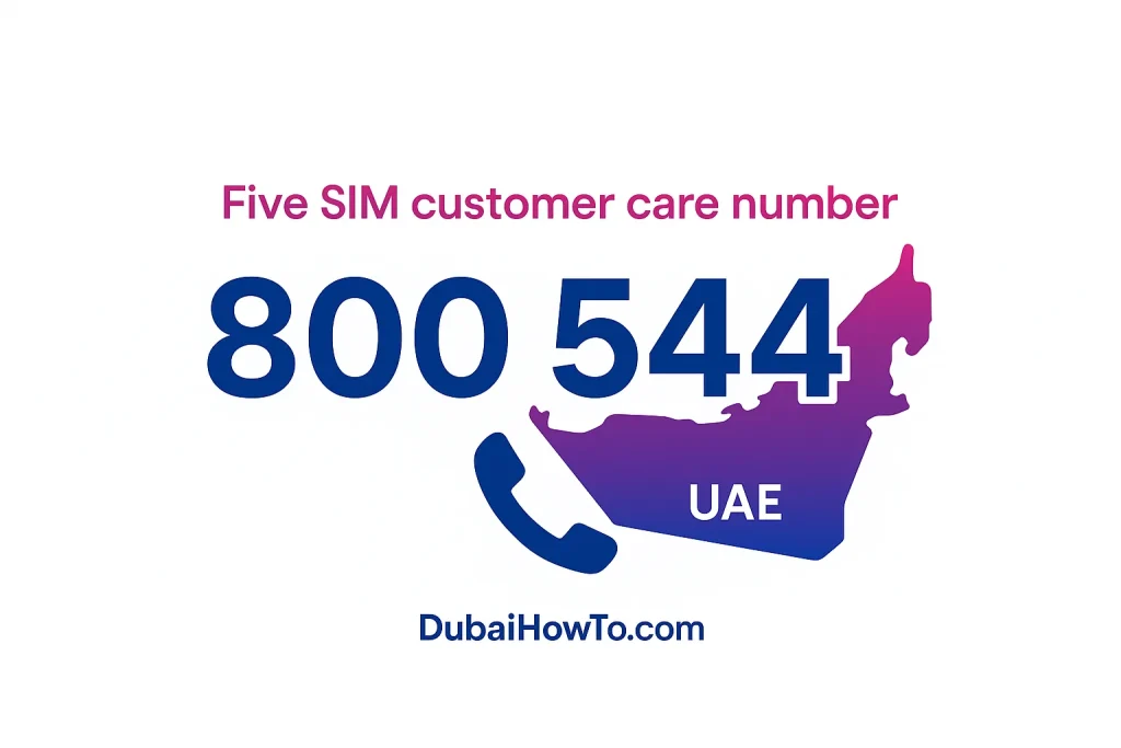 Five SIM customer care number_1