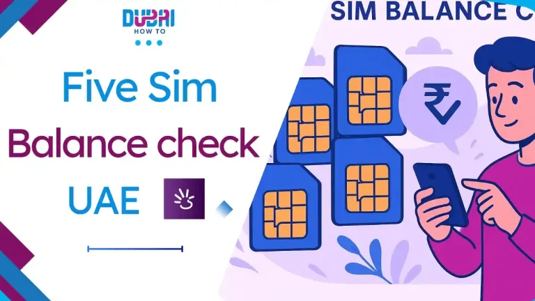Five sim balance check UAE
