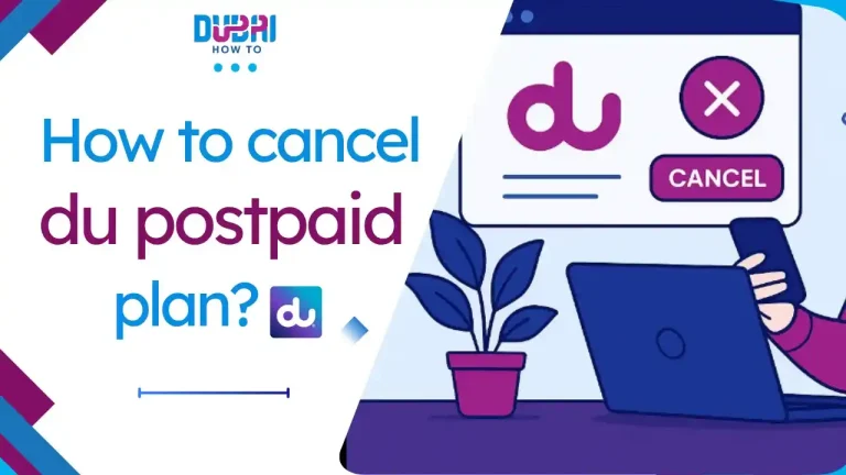 How to Cancel du Postpaid Plan