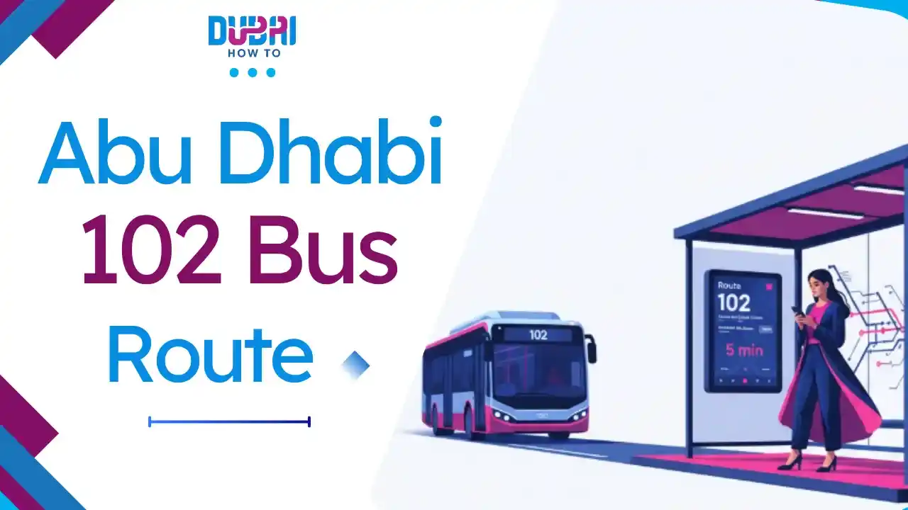 Abu Dhabi 102 Bus Route