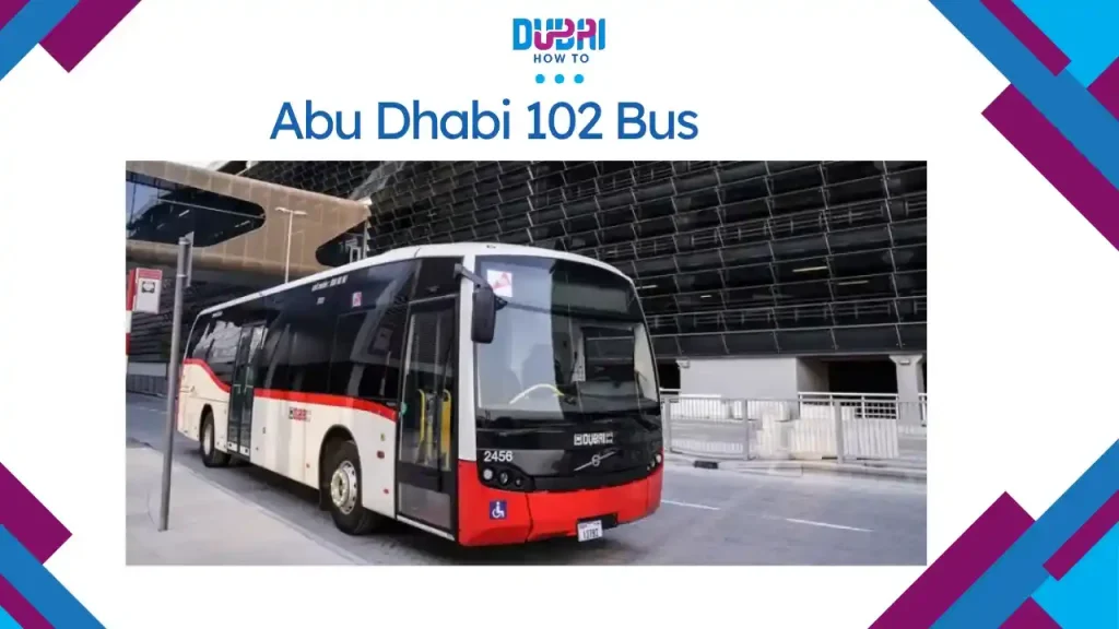 Abu Dhabi 102 Bus Route_1