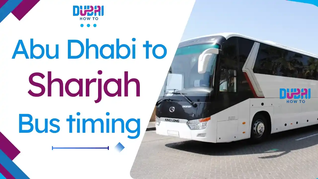 Abu Dhabi to Sharjah Bus Timing