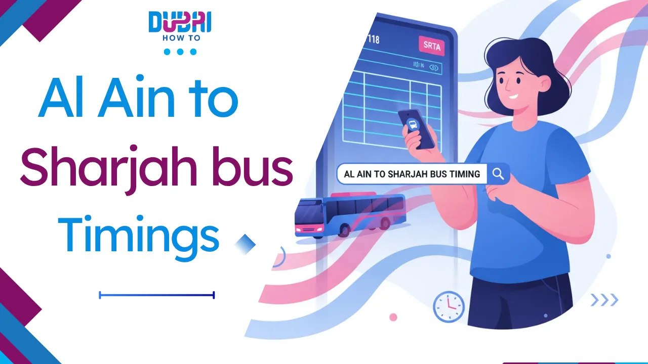 Al Ain to Sharjah Bus Timing