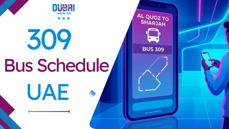 Al Quoz to Sharjah Bus 309