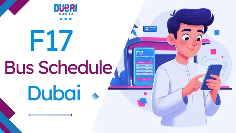F17 Bus Timetable Dubai