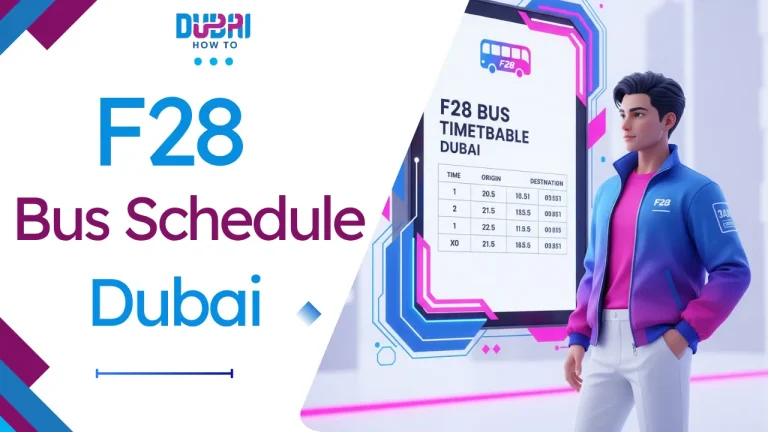 F28 Bus Timetable Dubai