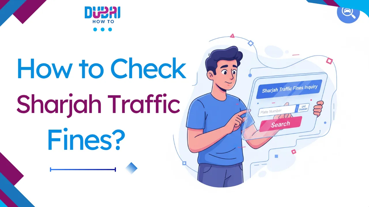 How to Check Sharjah Traffic Fines by Plate Number