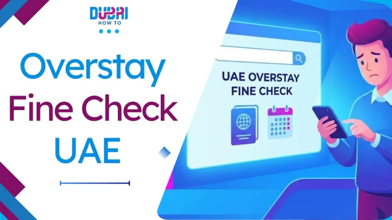 UAE Overstay Fine Check