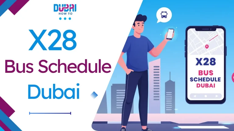 X28 Bus Schedule Dubai