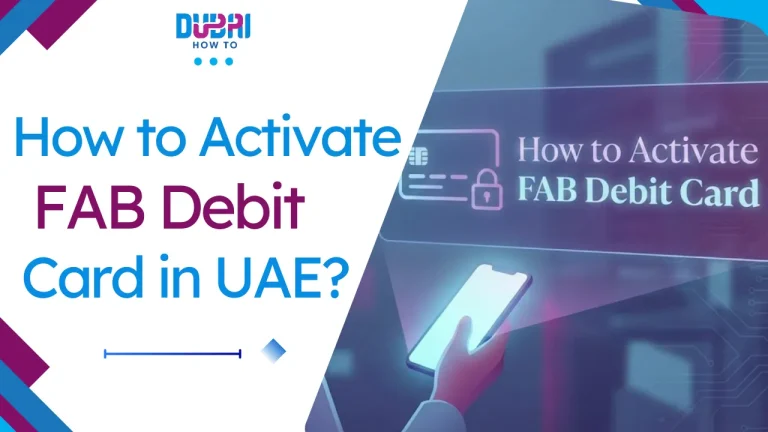 How to Activate FAB Debit Card