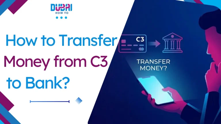 How to Transfer Money from C3 Card to Bank Account